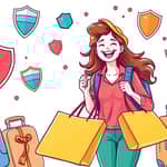 Aproveite seguros embutidos em viagens e compras