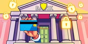 Solicite cartões apenas em bancos de confiança