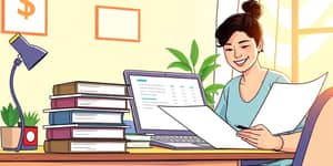 Organize todos os comprovantes de pagamento