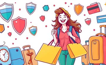 Aproveite seguros embutidos em viagens e compras