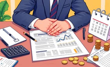 Tenha um plano de quitação definido antes de contratar