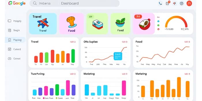Configure limites específicos para categorias de gastos