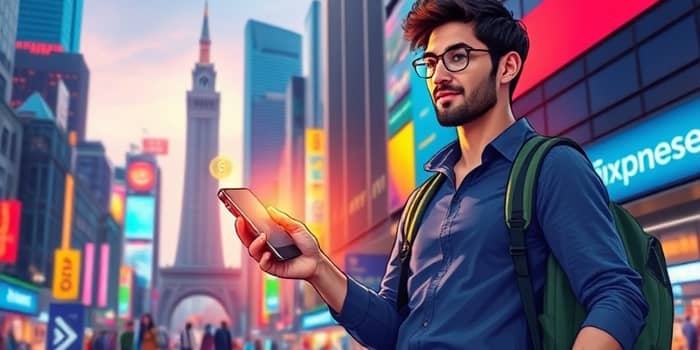 Personalize alertas para gastos em viagens internacionais