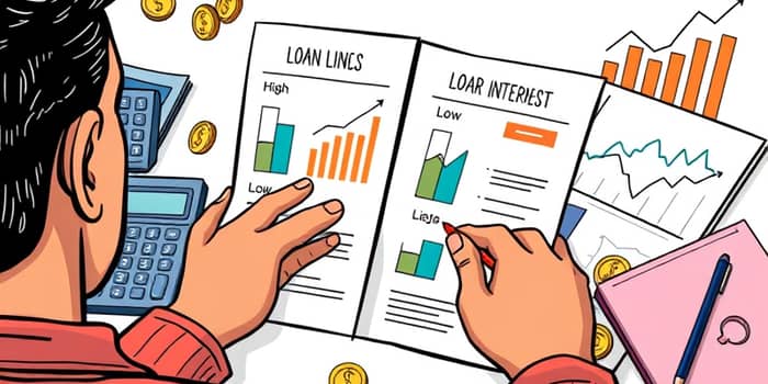 Evite empréstimos com juros acima da média do mercado