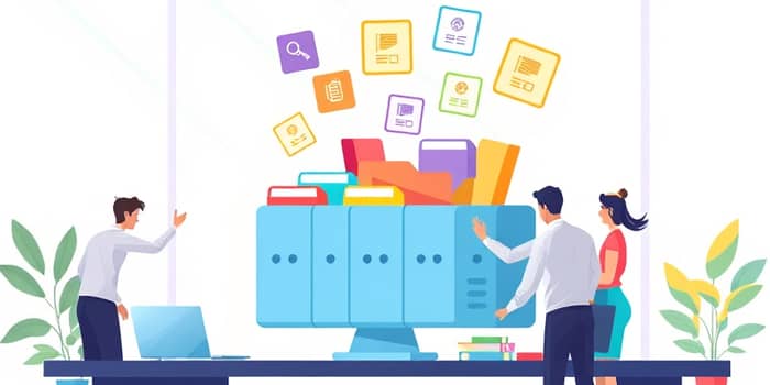 Mantenha todos os contratos e documentos organizados