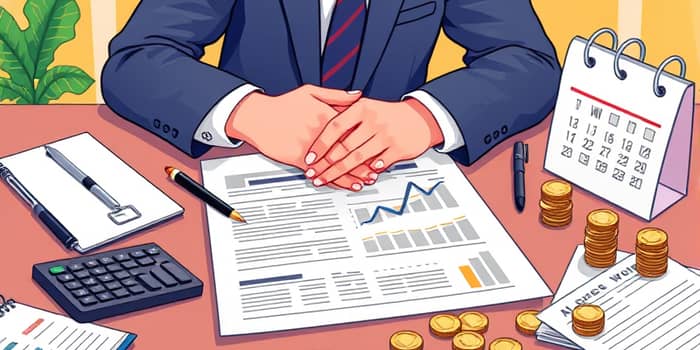 Tenha um plano de quitação definido antes de contratar