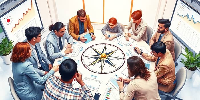 Acompanhe resultados mensalmente para ajustar a rota